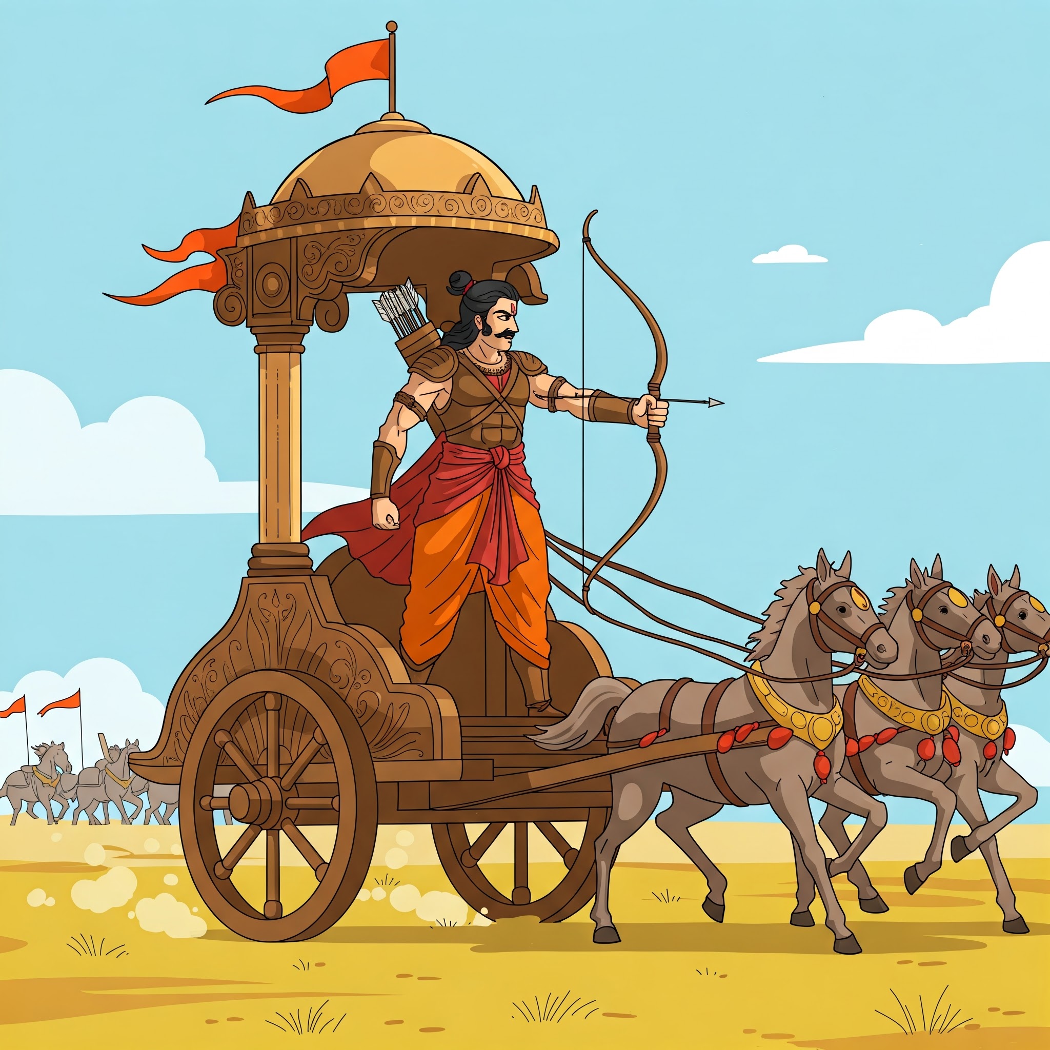 The Warrior with a Peaceful Heart