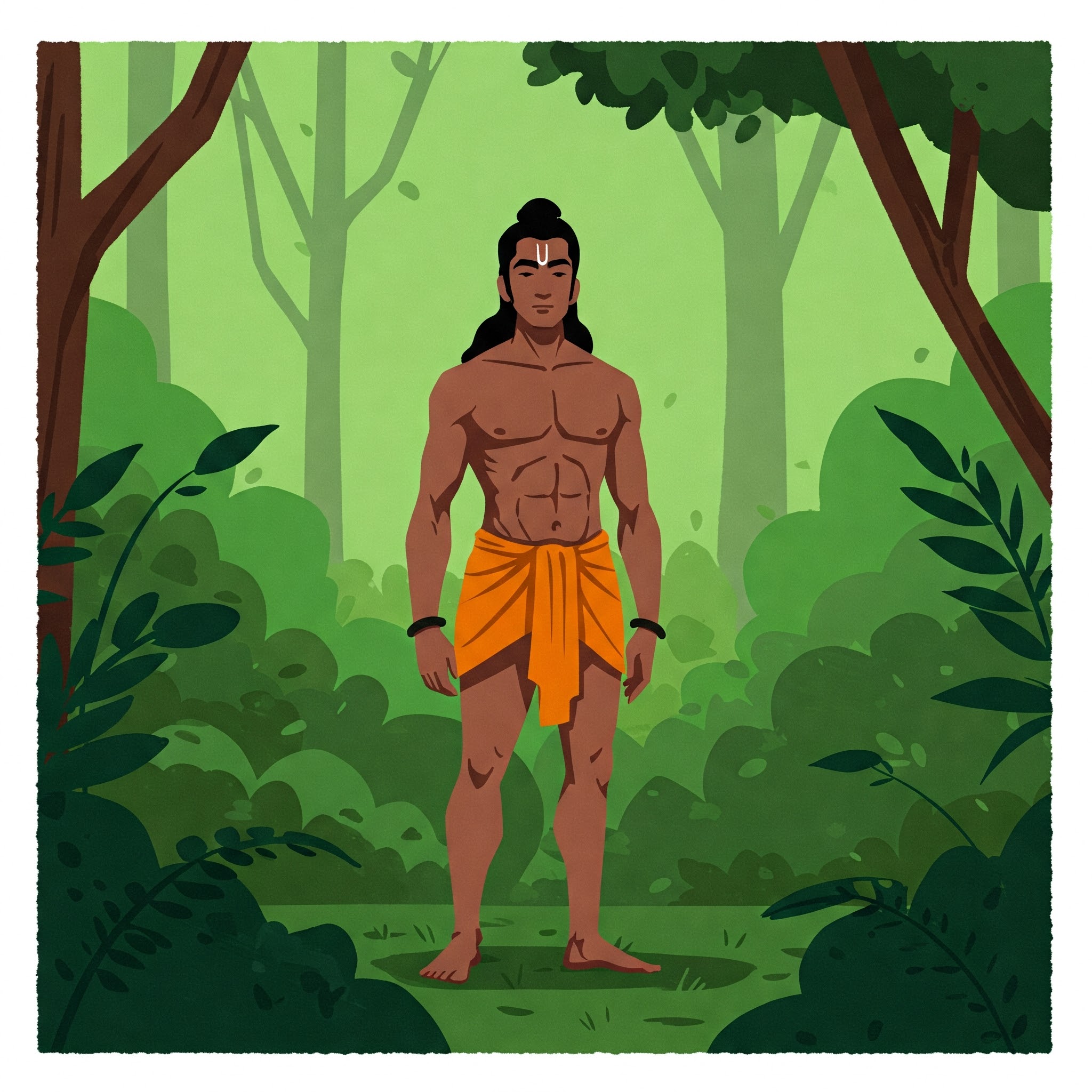 The Mighty Bhima Sets Off