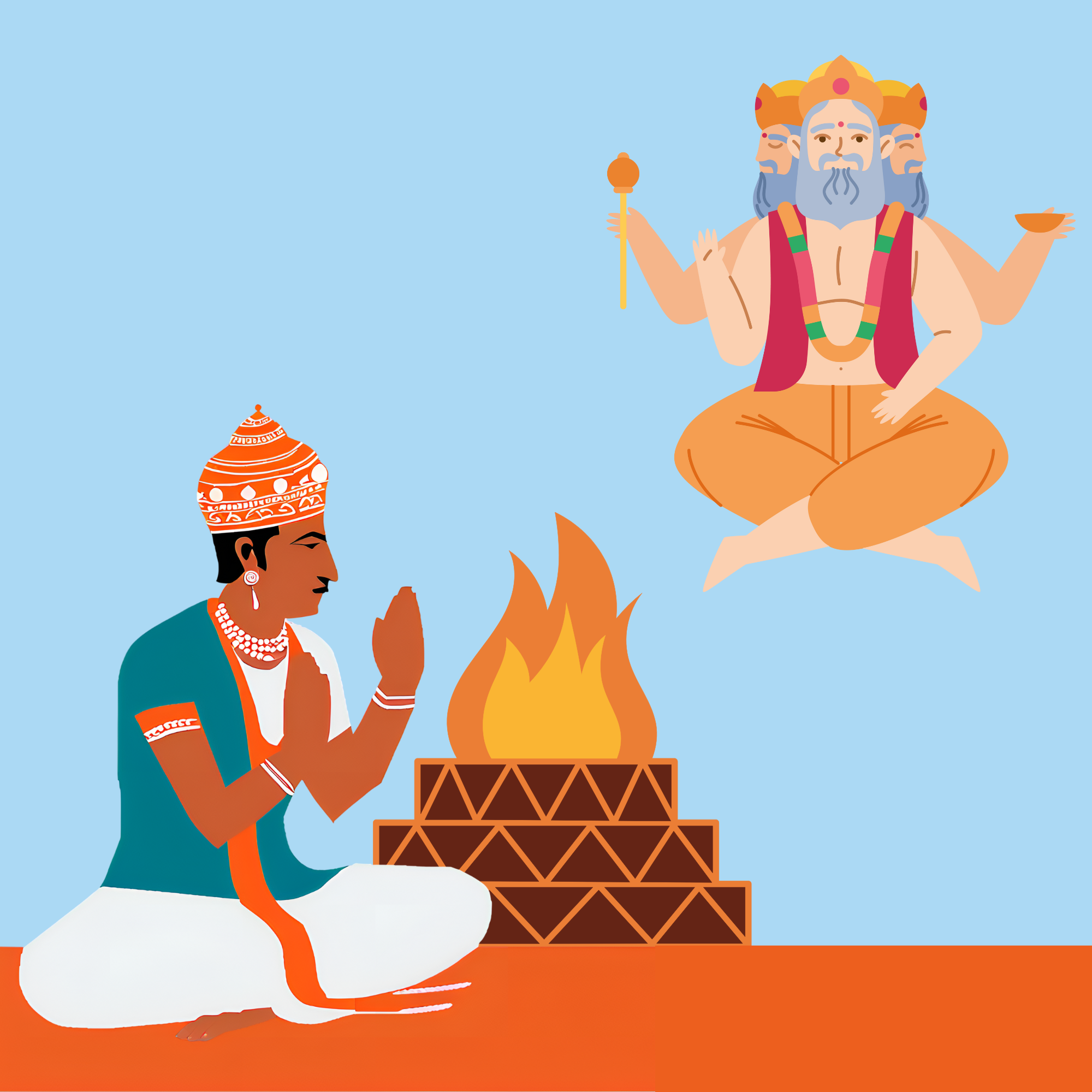 The Wish of King Bhagirath