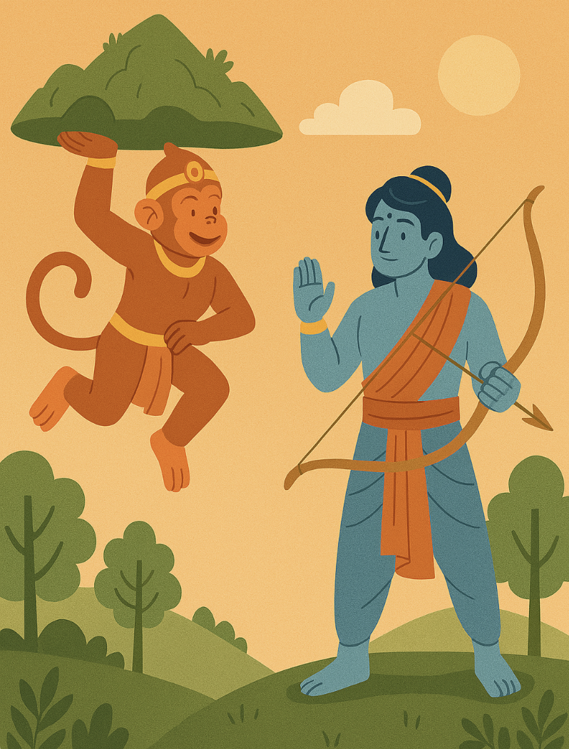 Hanuman, the Devoted Hero