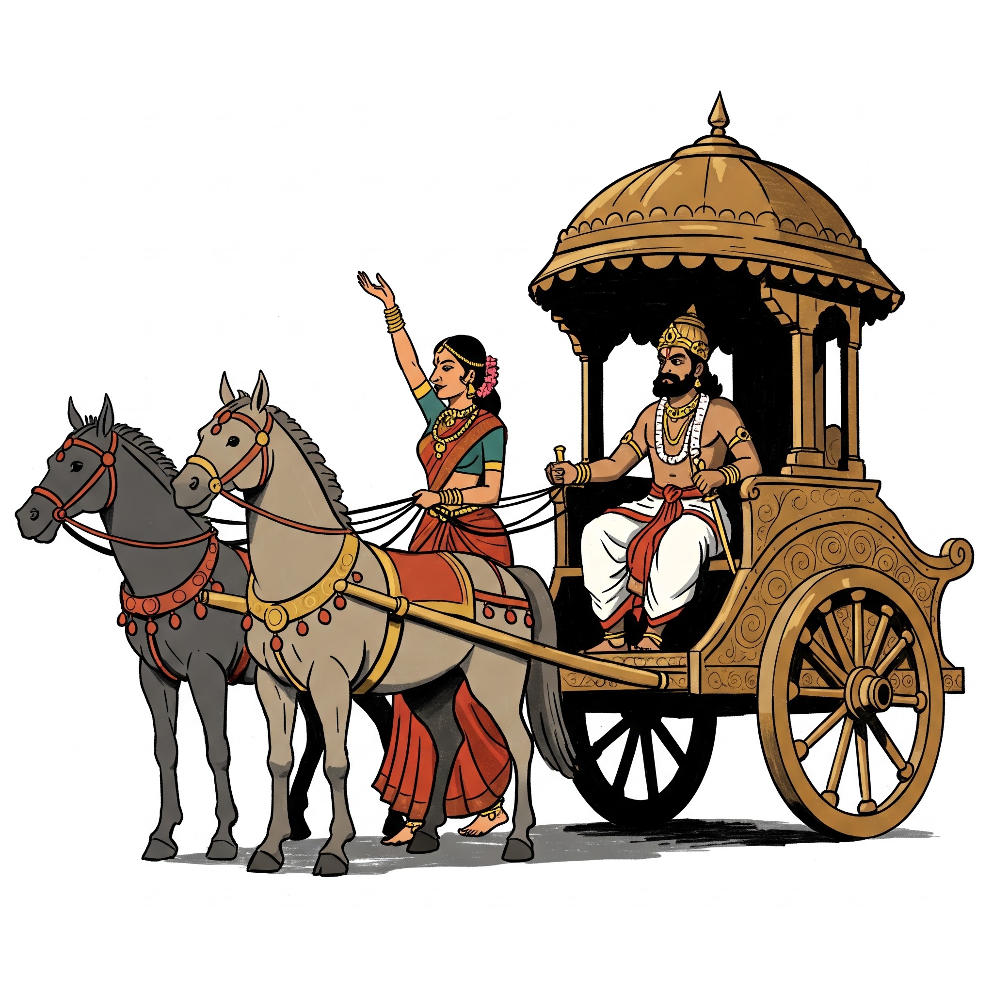 The Brave Queen Kaikeyi