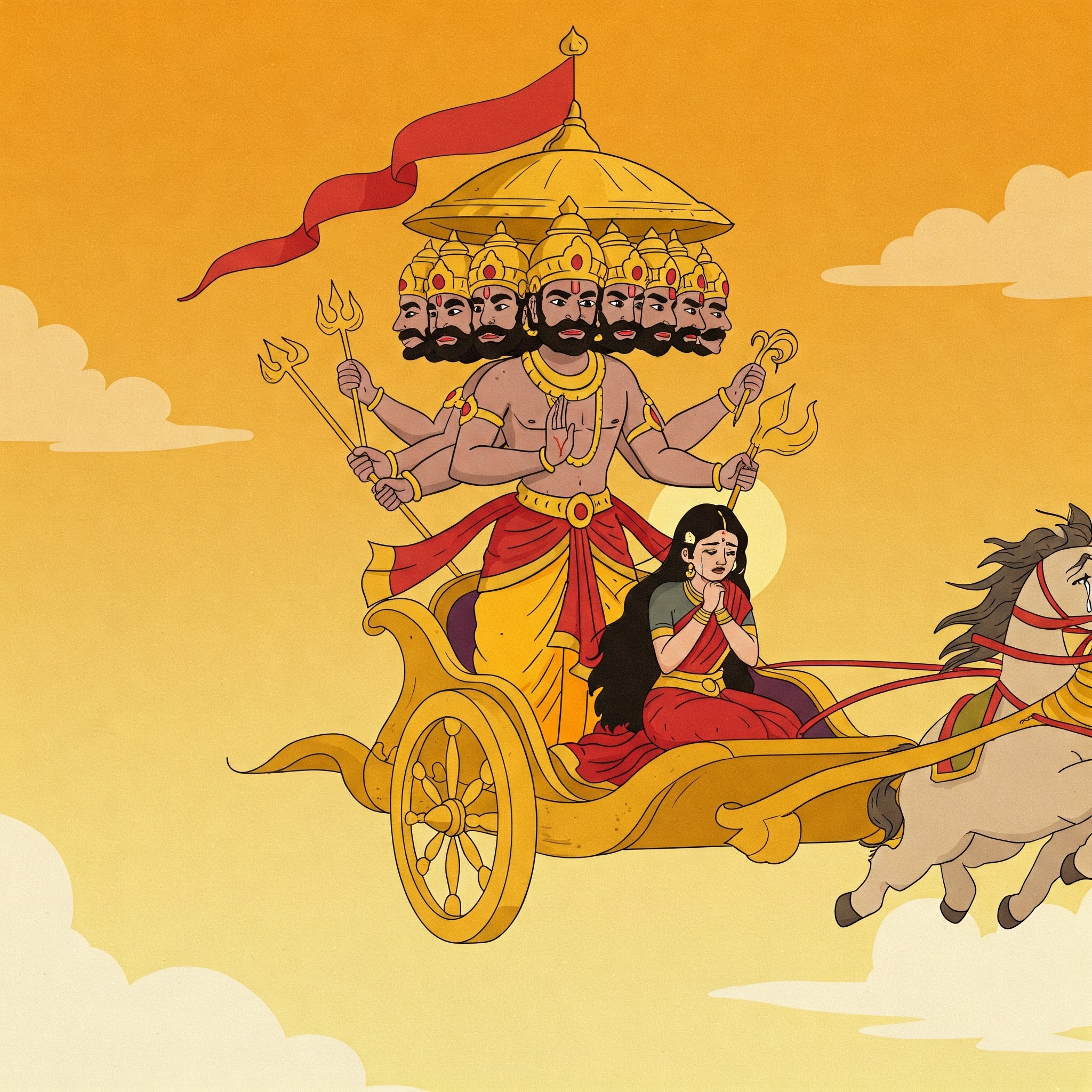 Ravana’s Trick and the Shock of the Rekha