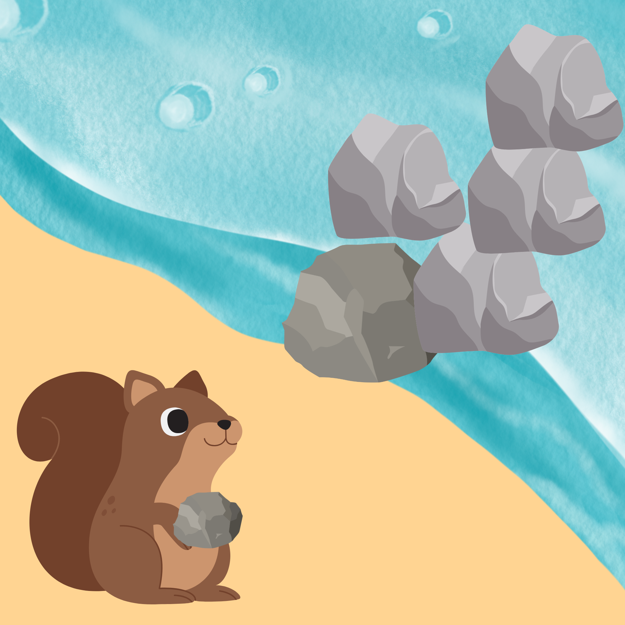 The Little Squirrel's Big Help